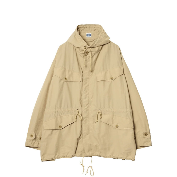 ARMY TWILL / Nylon OX Hooded Coat