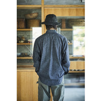 orslow / Black Chambray Work Shirt 01-8064-61