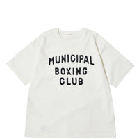 AGSPALDING&amp;BROS / ARCHIVE GRAPHIC TEE MUNICIPAL BOXING CLUB 