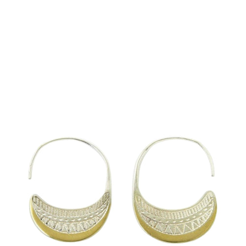 OMBRE CLAIRE / Hoop earrings ref900