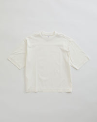 THE SHINZONE / HALF SLEEVE SMART TEE WHITE