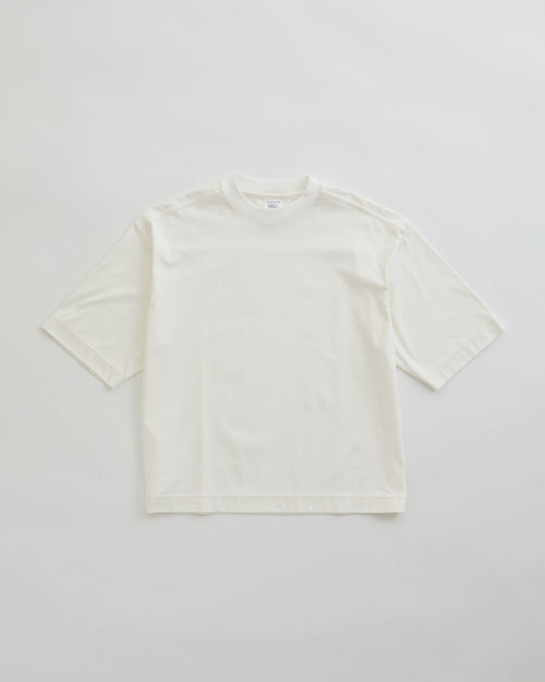 THE SHINZONE / HALF SLEEVE SMART TEE WHITE