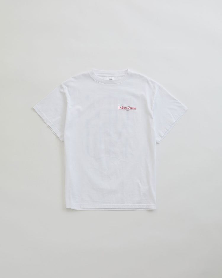 THE SHINZONE / BISTRO MENU TEE WHITE