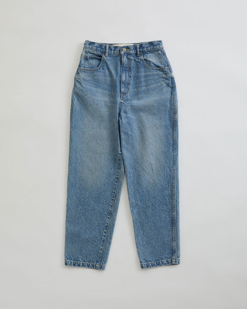 THE SHINZONE / NEW CARROT DENIM PANTS BLUE