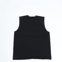 WALLA WALLA SPORT/　9oz TUBE SLEEVELESS TEE BLACK