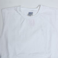 WALLA WALLA SPORT/　9oz TUBE SLEEVELESS TEE WHITE