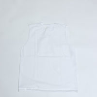 WALLA WALLA SPORT/　9oz TUBE SLEEVELESS TEE WHITE