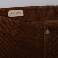 MEYAME / CORDUROY SIDE LINE WIDE PANTS