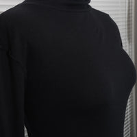 MEYAME / SOFT RIB TURTLENECK