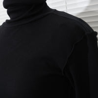 MEYAME / SOFT RIB TURTLENECK