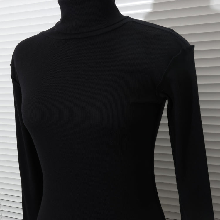 MEYAME / SOFT RIB TURTLENECK