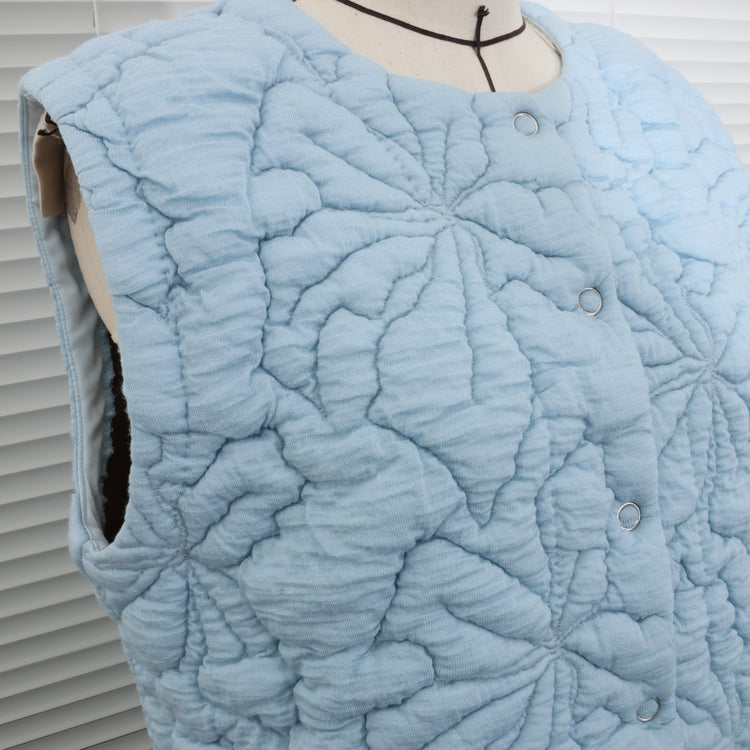 MEYAME / FLOWER QUILTING VEST