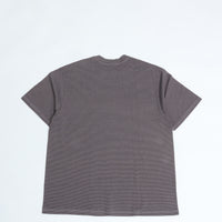Yonetomi / NEW BASIC GARMENT DYED BORDER T-SHIRT 12GRAY*WHITE
