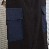 MEYAME / FLEECE LONG SKIRT