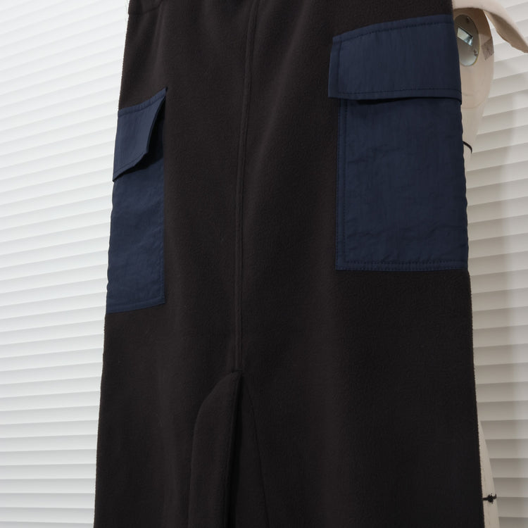 MEYAME / FLEECE LONG SKIRT