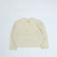 MEYAME / LIGHT COTTON STRIPE BLOUSE YELLOW