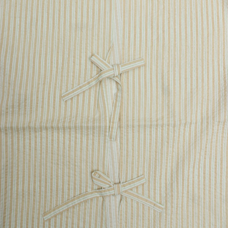 MEYAME / LIGHT COTTON STRIPE BLOUSE YELLOW