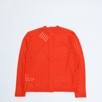 MEYAME / FRONT & BACK LACE PULLOVER　ORANGE