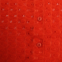 MEYAME / FRONT & BACK LACE PULLOVER　ORANGE