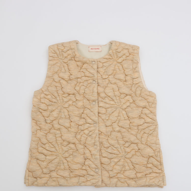 MEYAME / FLOWER QUILTING VEST