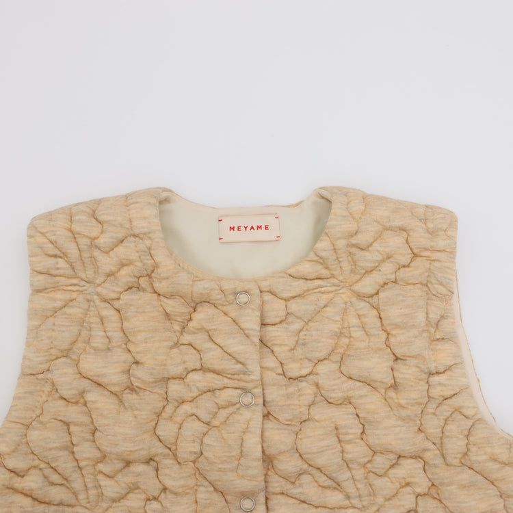 MEYAME / FLOWER QUILTING VEST