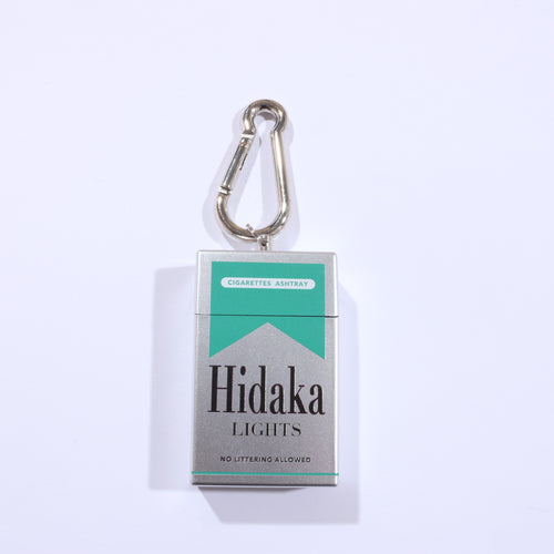 HIDAKA/ PORTABLE ASHTRAY - MARLBORO RED/GREEN