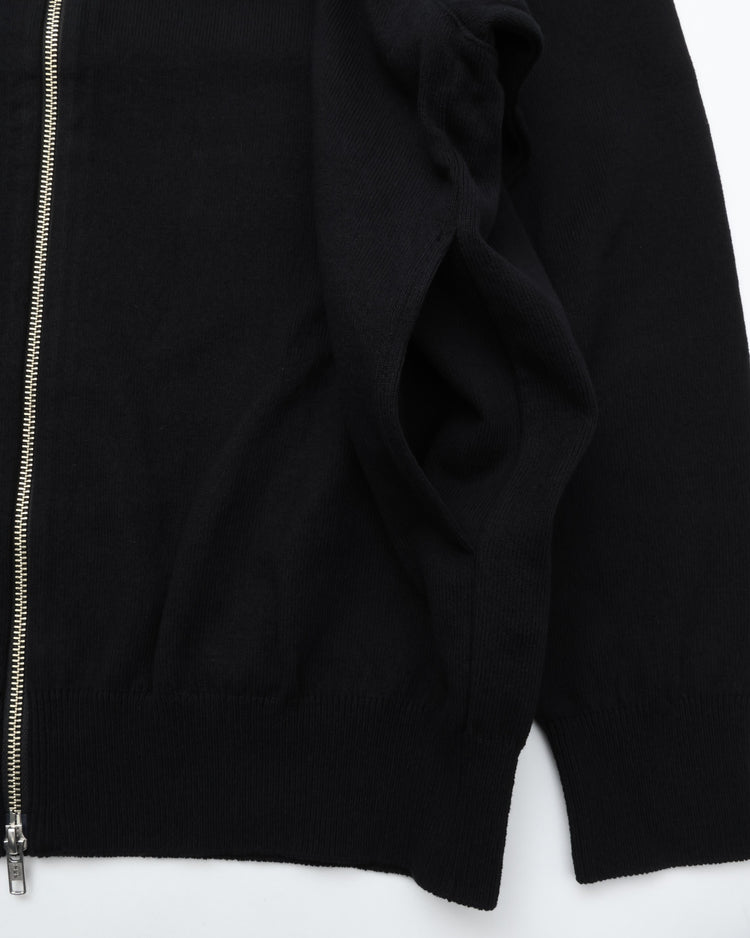 Yonetomi / WAVE COTTON KNIT P/O SOLID-