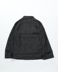 A VONTADE  Naval Utility Jacket - BLACK Denim- #9 BLACK