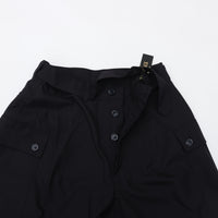 HAVERSACK / High count poplin belted cargo pants