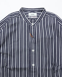 intch.  Arc Officer Shirts THOMAS MASON  NAVY WHITE STRIPE