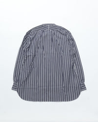 intch.  Arc Officer Shirts THOMAS MASON  NAVY WHITE STRIPE