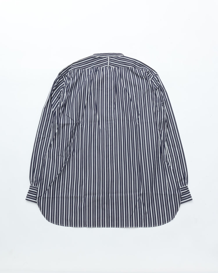 intch.  Arc Officer Shirts THOMAS MASON  NAVY WHITE STRIPE