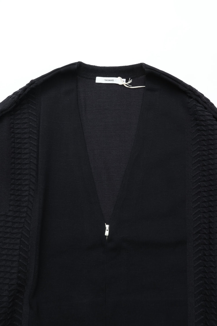 YASHIKI  YSK-25AW-KN04    Hakuhyo Zip Cardigan
