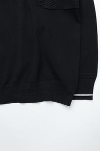 YASHIKI  YSK-25AW-KN02    Shimobashira Knit BLACK