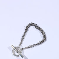 GENERAL 925silver T-bar Bracelet GEN-002