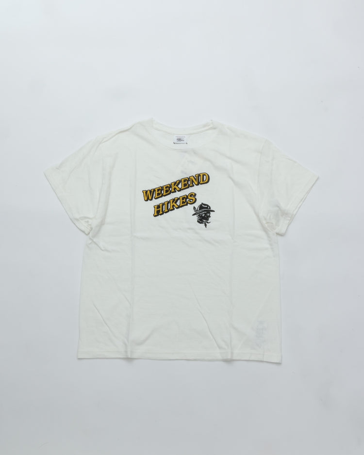 THE SHINZONE / WEEKEND HIKES TEE 01 WHITE