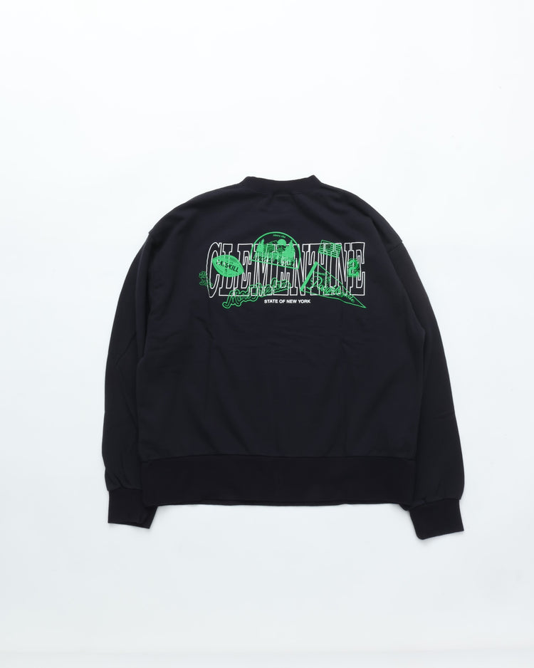 THE SHINZONE  CLEMENTINE SWEATSHIRT 85 NAVY