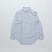 WORKERS  6 Button BD Supima OX Stripe
