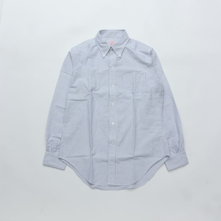 WORKERS  6 Button BD Supima OX Stripe