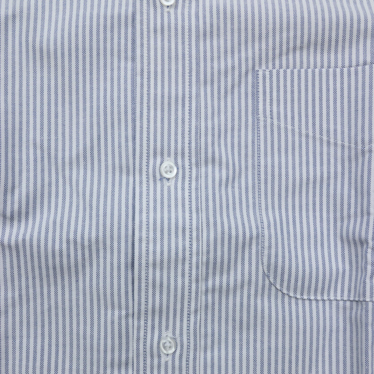WORKERS  6 Button BD Supima OX Stripe