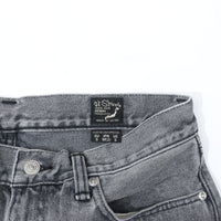 orslow / 107 IVY FIT BLACK DENIM BLEACH