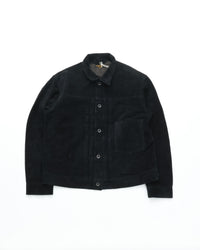 A VONTADE  Type 1 Jacket  -Suede- BLACK