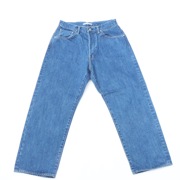 HATSKI / Wide Tapered Denim -Used-Blue HTK-22003-U 