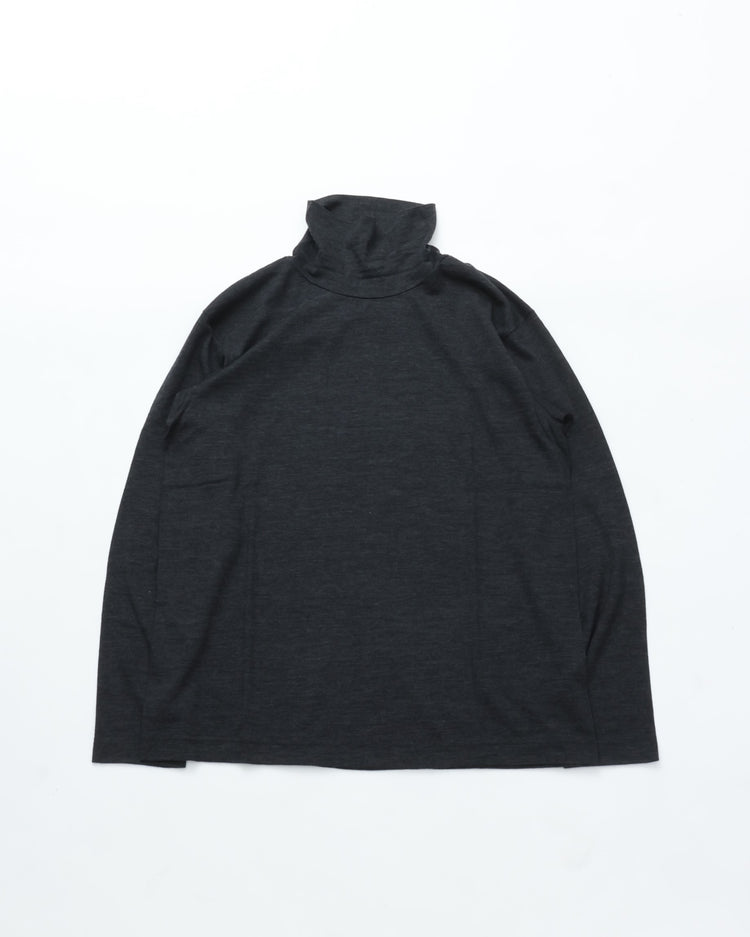 FilMelange WOLTER  NEW ZEALAND MERINO WOOL TENJIKU charcoal black