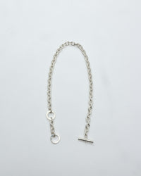 intch.   Ellipse NB  Starring Silver Chain Necklace