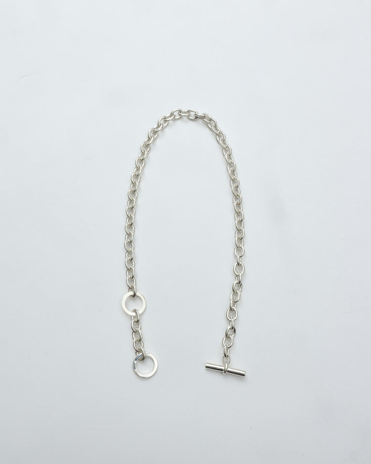 intch.   Ellipse NB  Starring Silver Chain Necklace