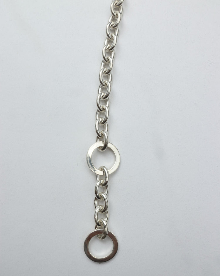 intch.   Ellipse NB  Starring Silver Chain Necklace