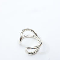 roundabout / Cross-Over Silver925 ring