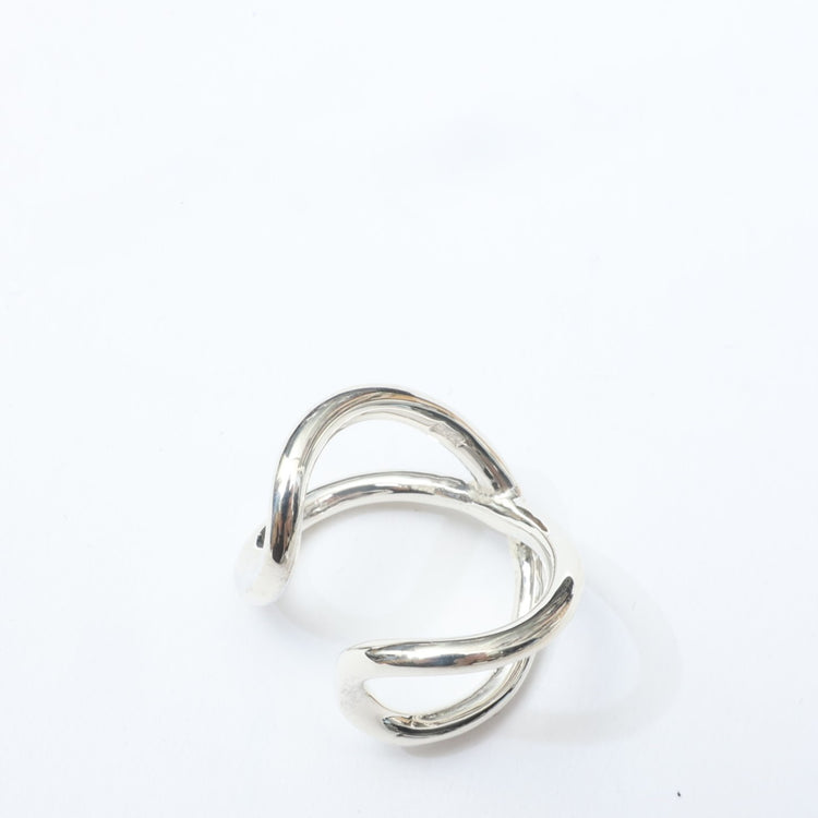 roundabout /  Cross-Over Silver925 ring