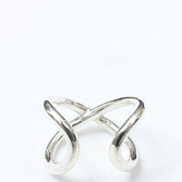 roundabout /  Cross-Over Silver925 ring